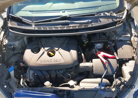 2013 Hyundai Elantra Limited z USA, uszkodzony, nr VIN 5NPDH4AEXDH281535